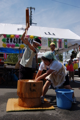 日本一のもちつき大会（花泉）