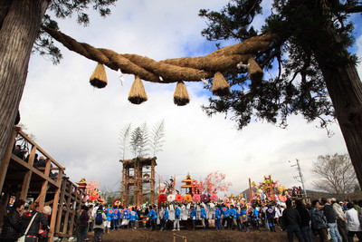 室根神社祭マツリバ行事