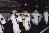 磐井清水若水送り
