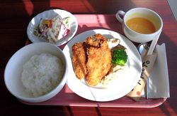 気仙沼大島産カキフライ定食