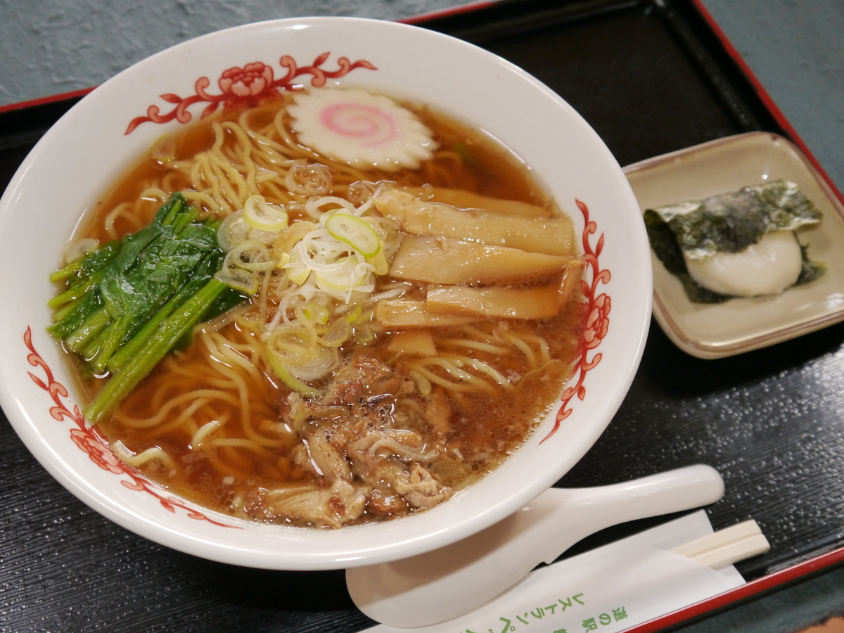 力餅ラーメン